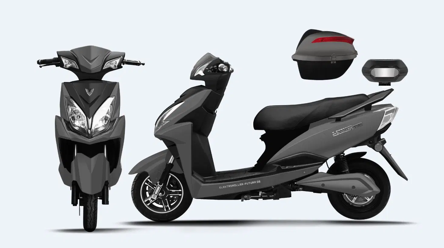 China Wuxi Fabrik große Energie 2400W Elektro-Scooter E-Motorrad