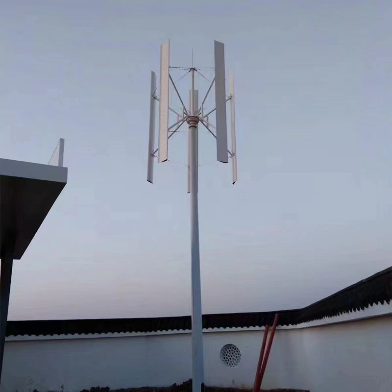 10000W Vertical Axis Wind Generator Portable Wind Turbine Small Wind Generator