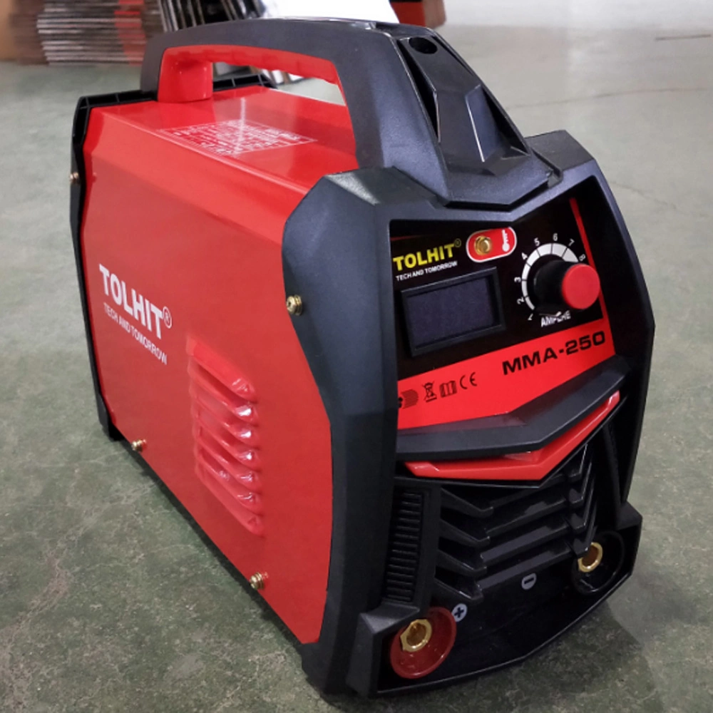 Tolhit 250A MMA Arc Welding Machine Industrial IGBT Inverter Welder