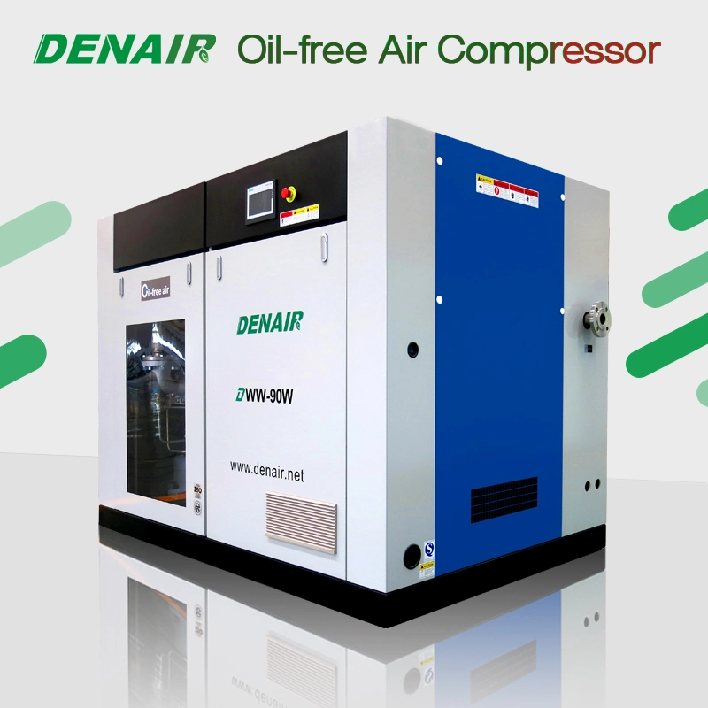 DENAIR factory oil free rotary Screw air compressor with CE and ISO