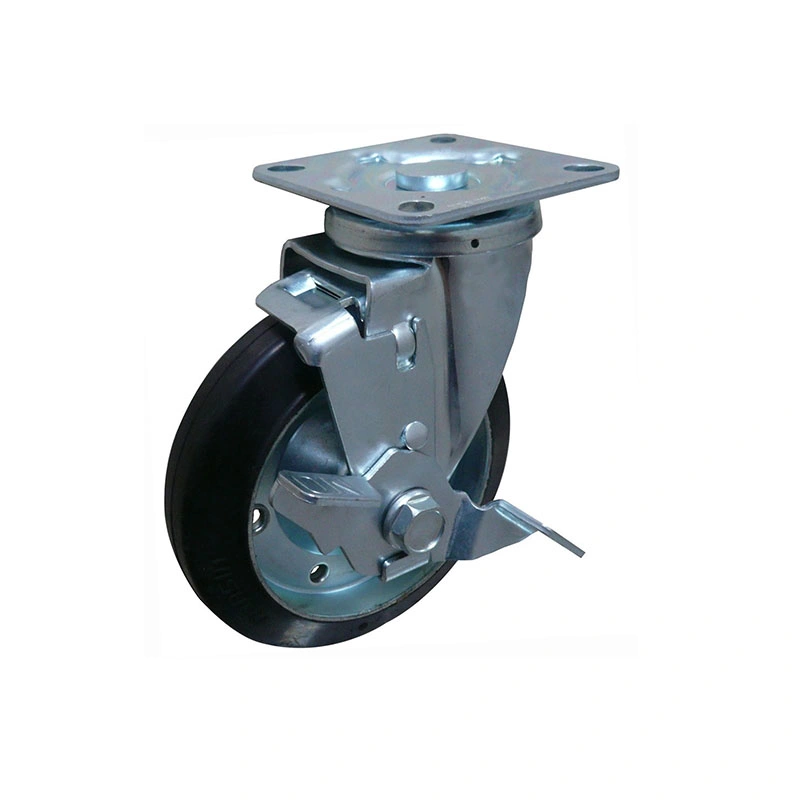 150 mm de rueda giratoria PA con 250kg de capacidad de carga