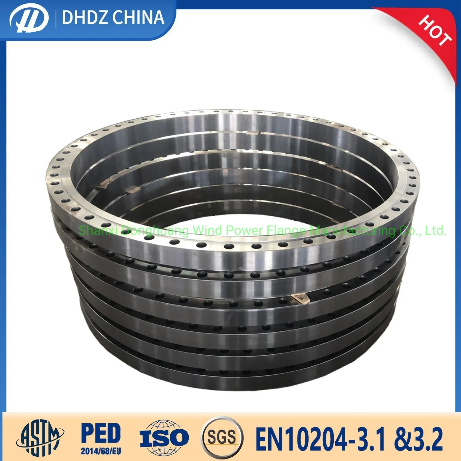 ANSI B16.47 API605 Forged Flange Class 75 Class 150 Weld Neck Slip-on Socket Weld Flanges