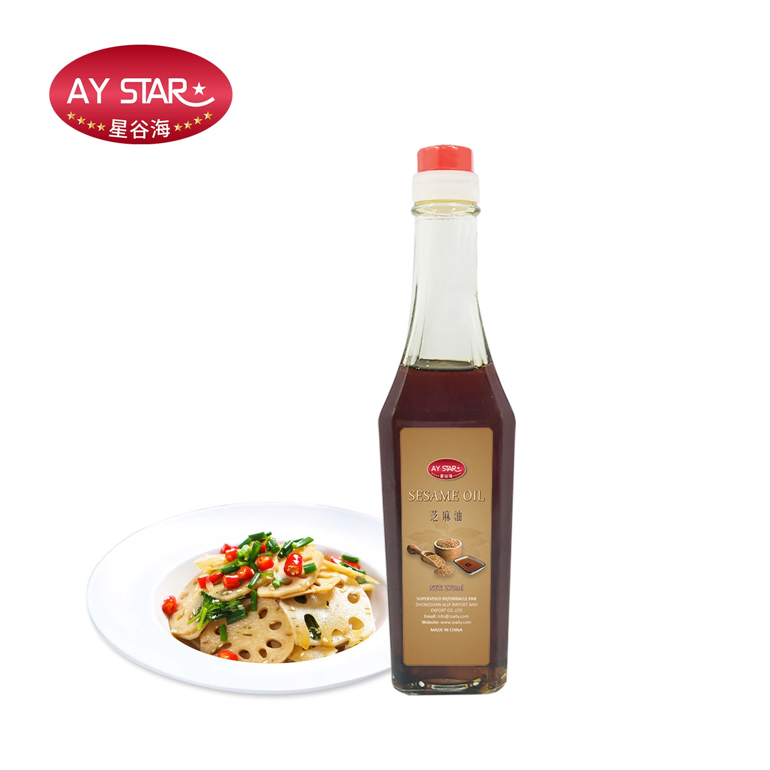 HACCP Manufacturer Non GMO Best Edible Blended Sesame Oil