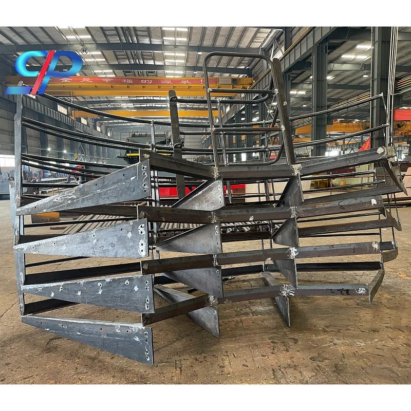 China OEM Steel Frame Structure / Steel Tube Fabricating Fabrication Product