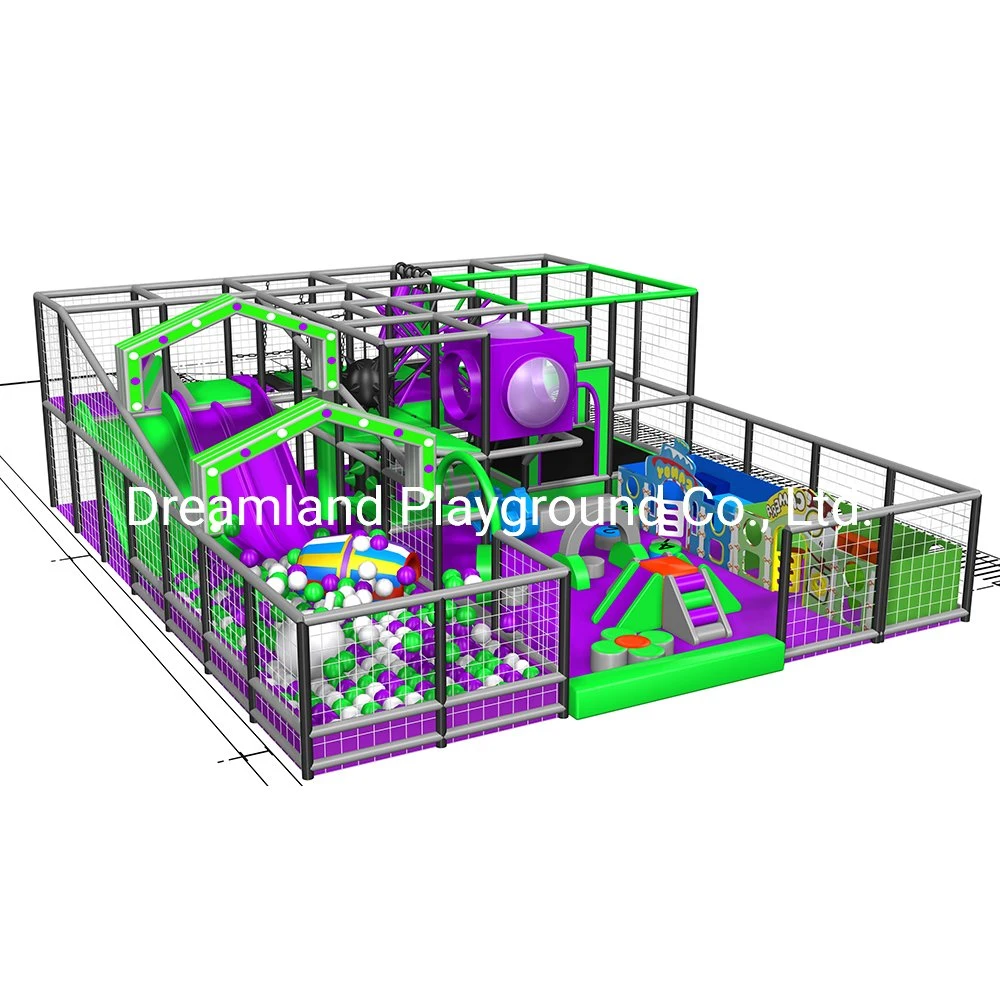 Baby Hot Sell Multifunctional My Town South Africa Theme Indoor Kids Maze Playground Equipment Ecofriendly