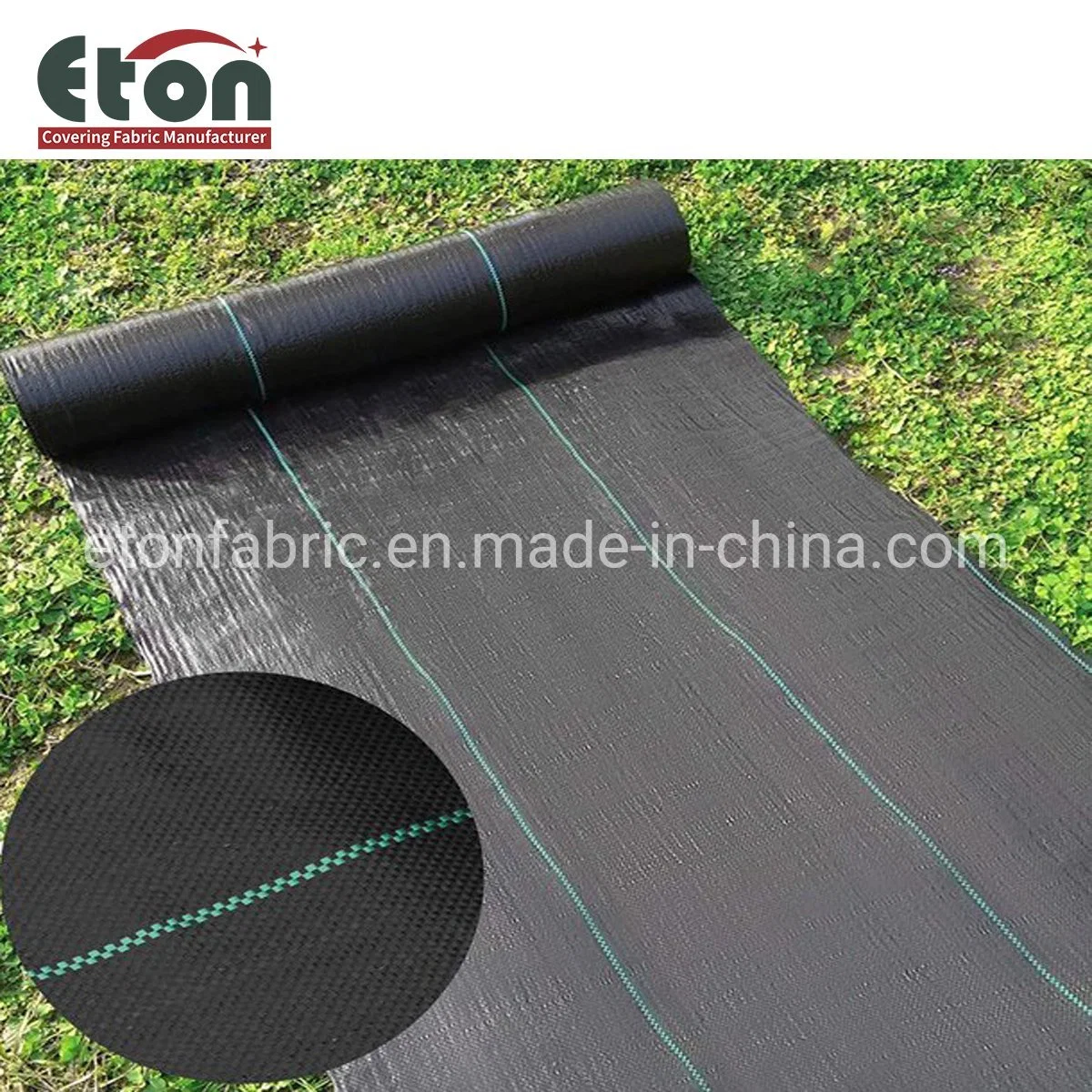 High Tensile Strength 1.6X100m PP Woven Landscape Weed Control