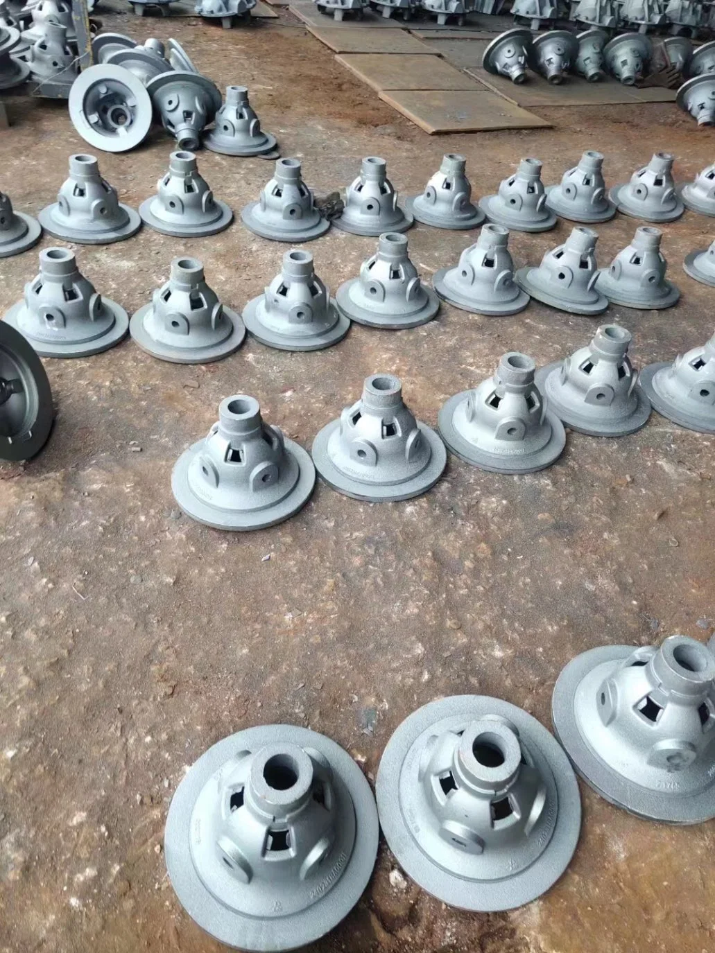 China Foundry Mechanical Gray Iron Ductile Iron Carbon Steel Shell Molding Gearbox Casting Parts