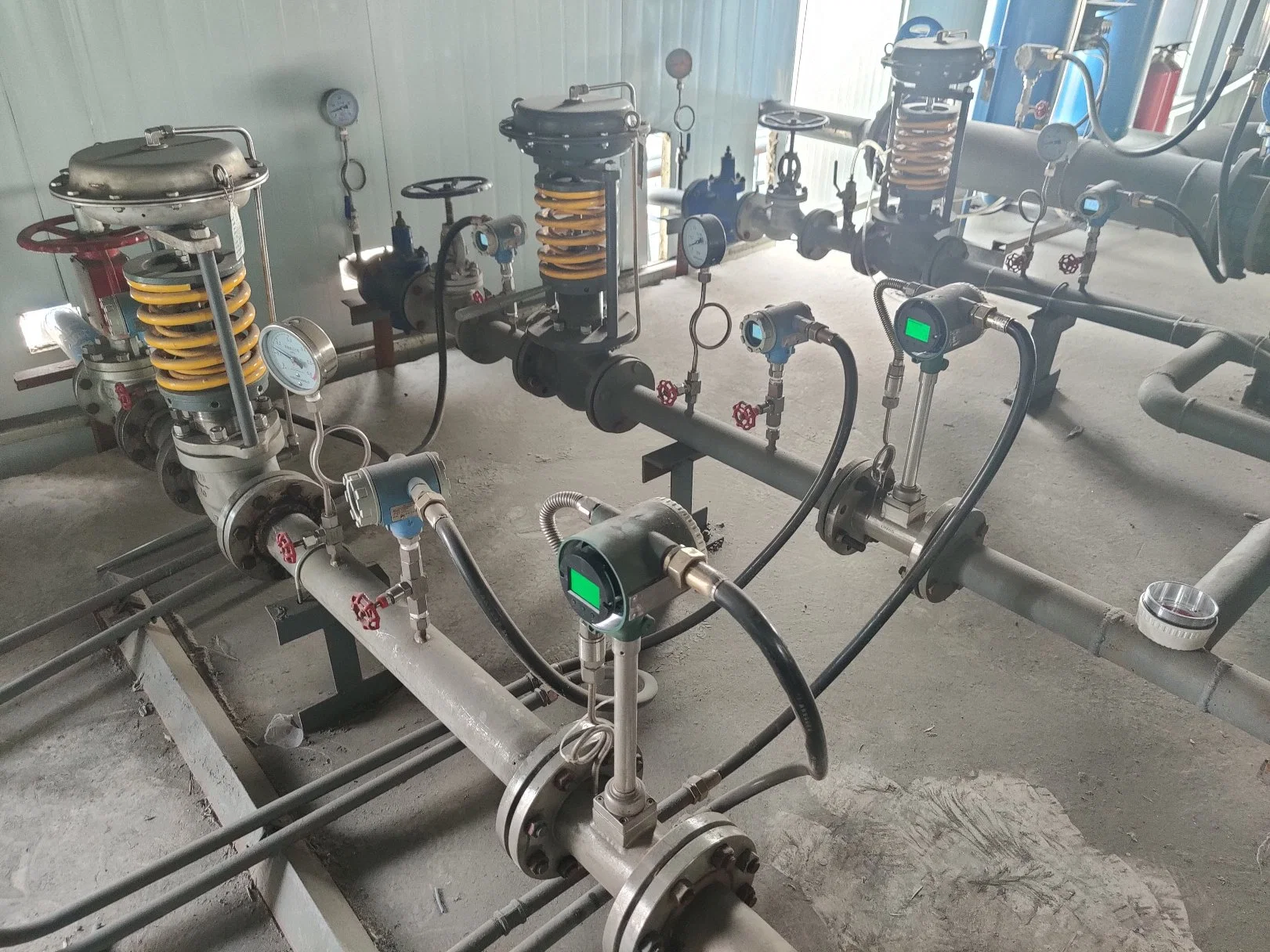 Factory Direct Selling Vortex Flowmeter with Integrated Temperature and Pressure Compensation Compressed Air Flowmeter, Flange Connection