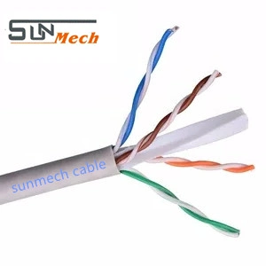 Cable LAN 23awg 0,57copper UTP/FTP/SFTP CAT6A CAT6 CCA Ethernet de red Cable