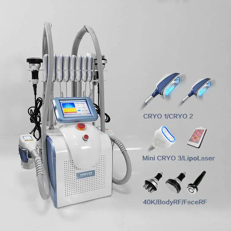 Portable Cavitation Cryo 360 Cooling Tech RF Beauty Equipment for Slimming and Skin Lifting