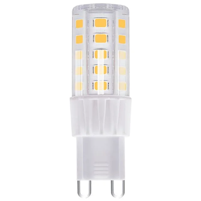 مصابيح LED صغيرة طراز G9 4.5W مصباح شمعة ثنائي المسمار LED خفيف