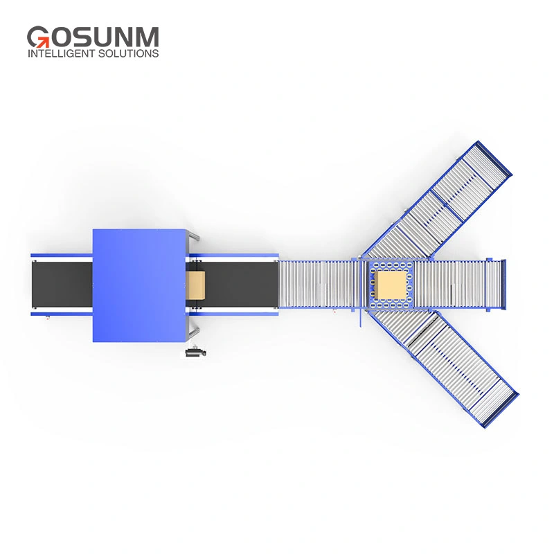 Automatische Code-Scanning Dynamische Dimension Wiegen Scanning Maschine Dws System