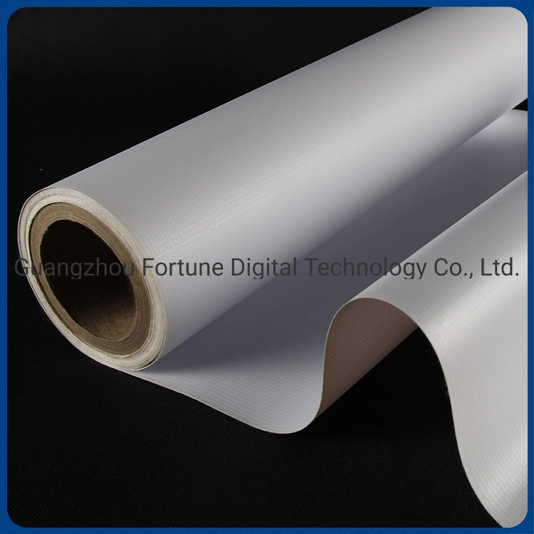 High Quality, 840*840d/9*9 Frontlit Flex Banner Matte Roll Printing Material