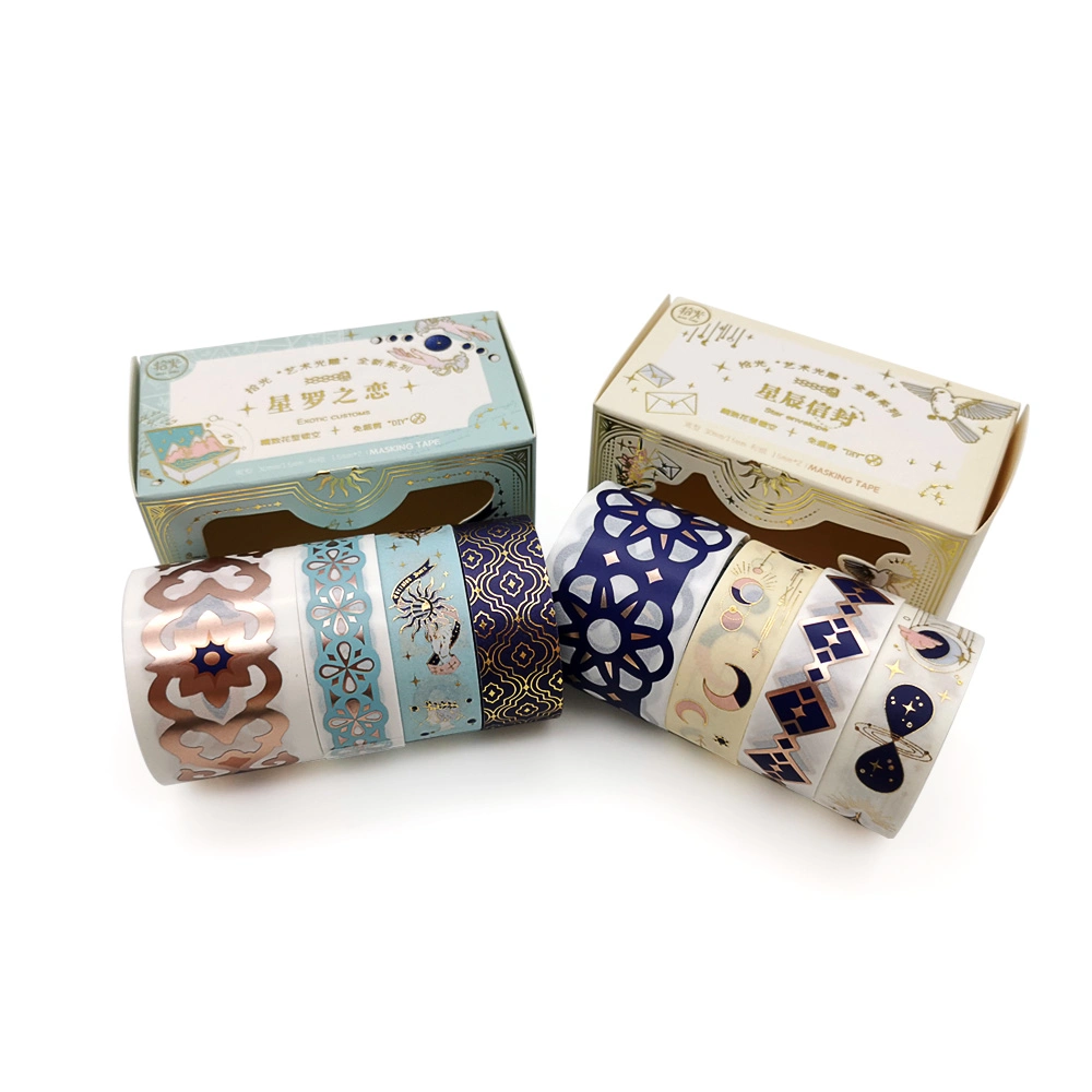 Hot Selling Writing Custom Printed Washi Paper Tape Set