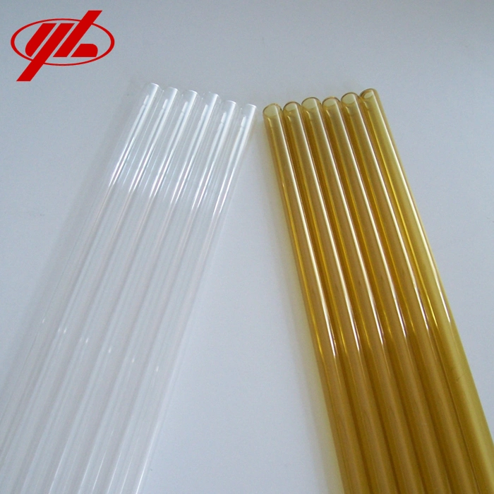 Clear or Amber Pharmaceutical Neutral Borosilicate Glass Tube