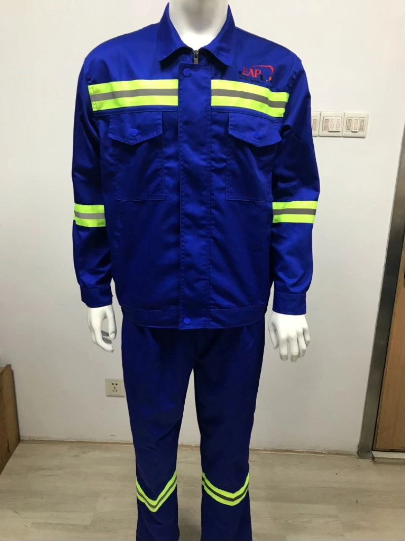 Mono de seguridad industrial de algodón de algodón uniforme de trabajo