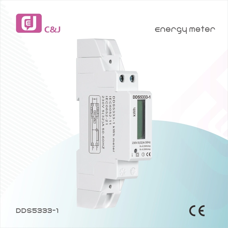 Low Voltage Single Phase DIN-Rail Electronic Energy Meter