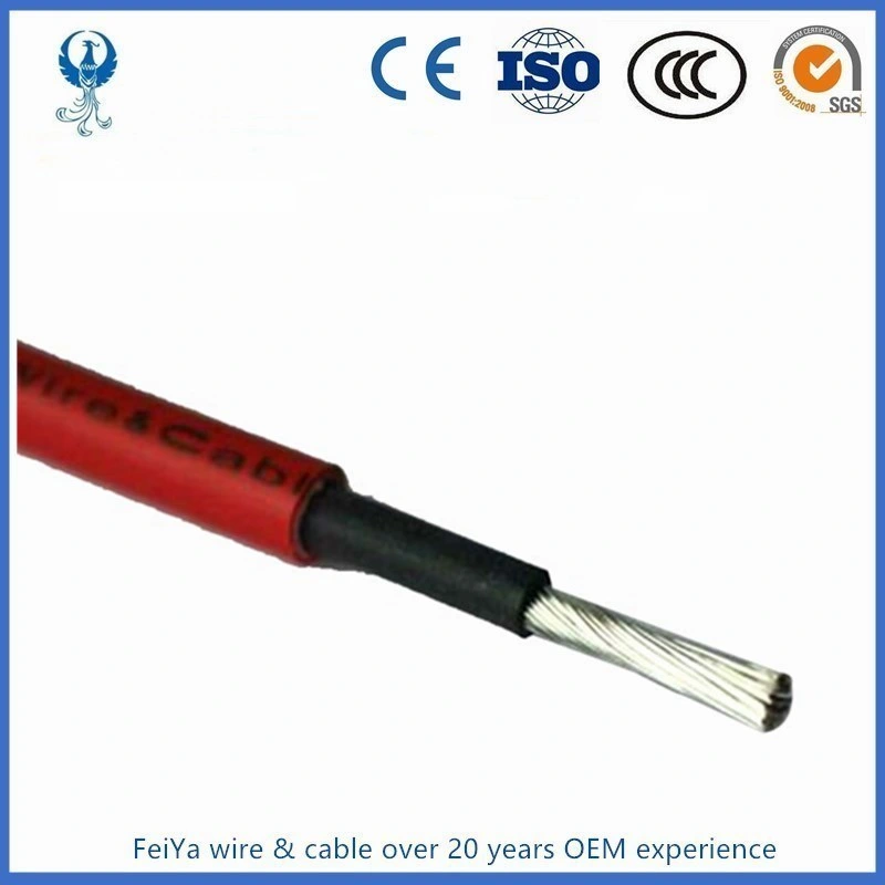 Rhh/Rhw/Rhw-2/Utiliser-2 Câble solaire PV Câble 6AWG