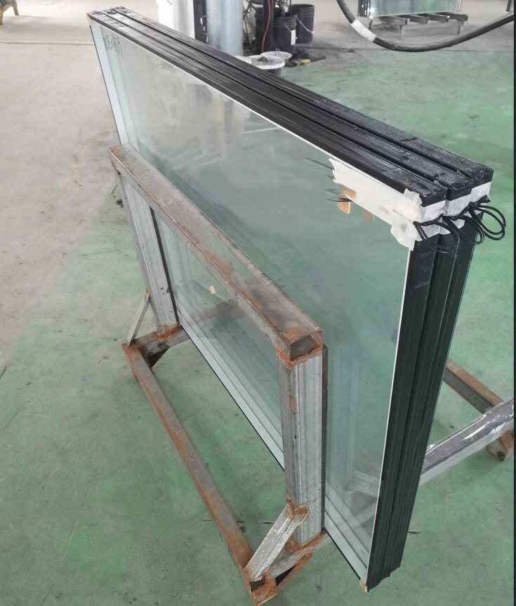 Insulated Tempered Low E ITO Anti-Condensation Printed Display Case Glass Cooler Show Cabinet Glass Freezer Glass Showcase Glass