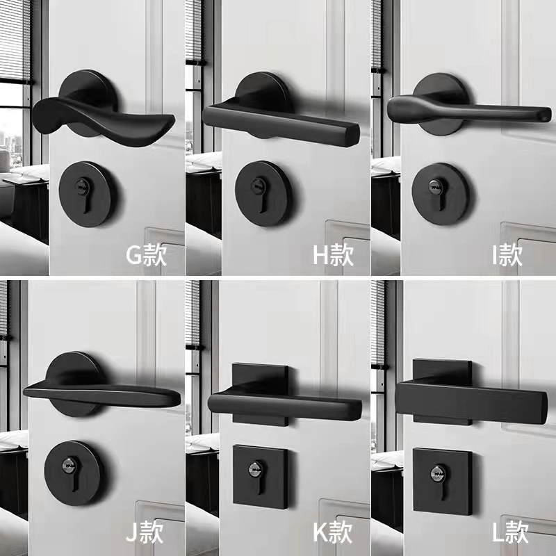 Moda Light Luxury splicing Series proteção ambiental à prova de humidade e fogo Porta de madeira CPL