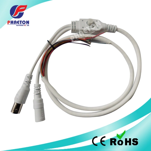 White Camera OSD Control Audio Video Cable (pH6-1605)