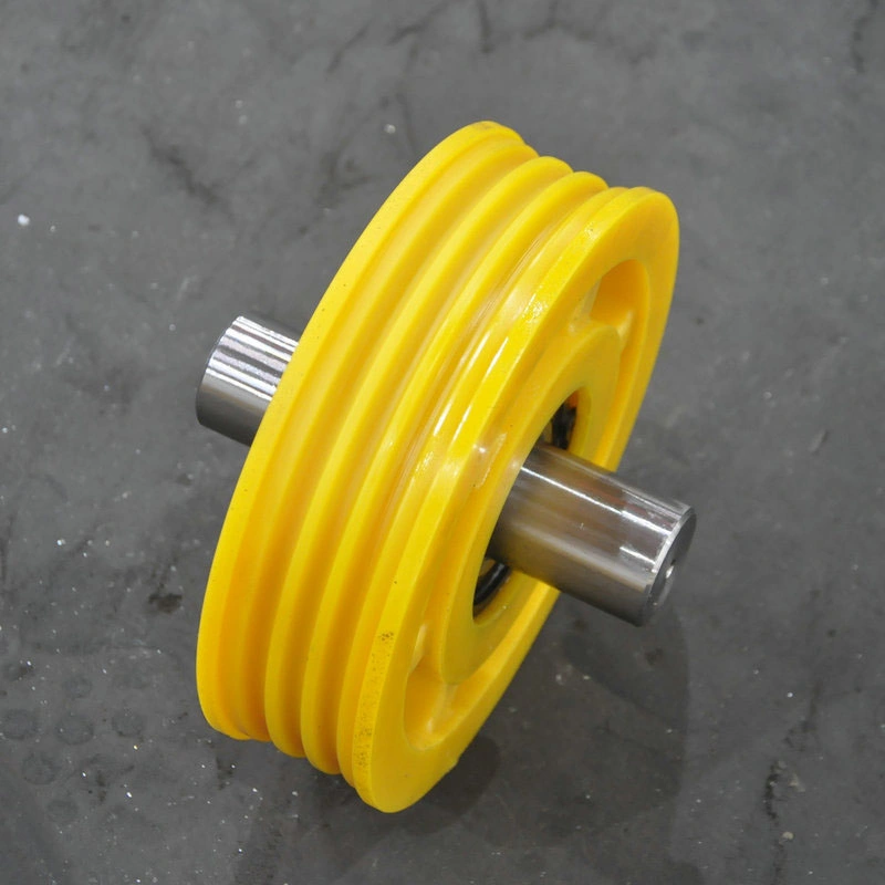 Nylon Steel Counter Diversion Guide Wheel Pulley Sheave for Elevator Escalator Spare Parts