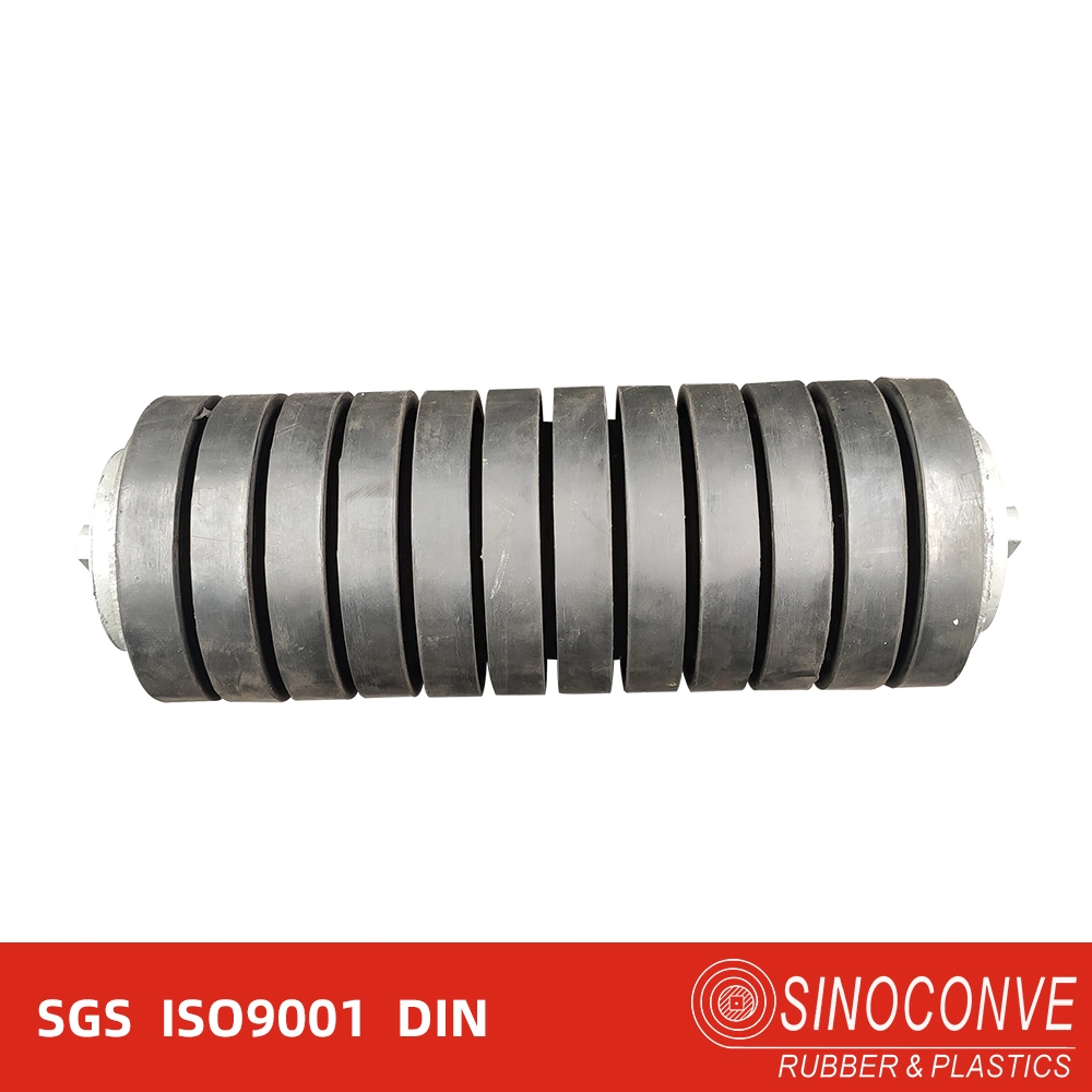 Red Standard Steel Conveyor Roller Stainless Steel for Mining Conveyor