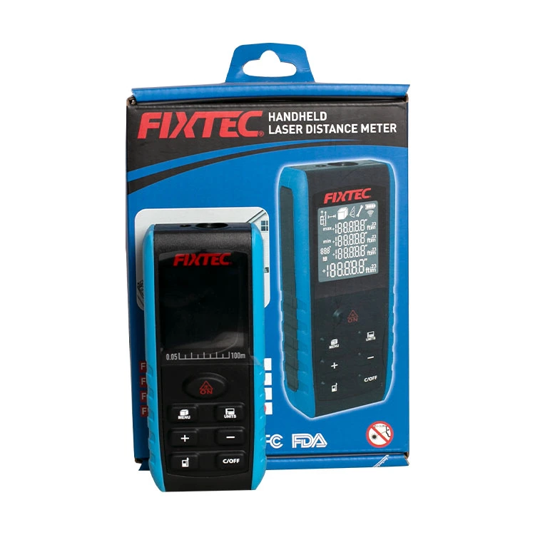 Fixtec Portable 40m/60m/80m/100m Electronic Infrared Laser Distance Meter