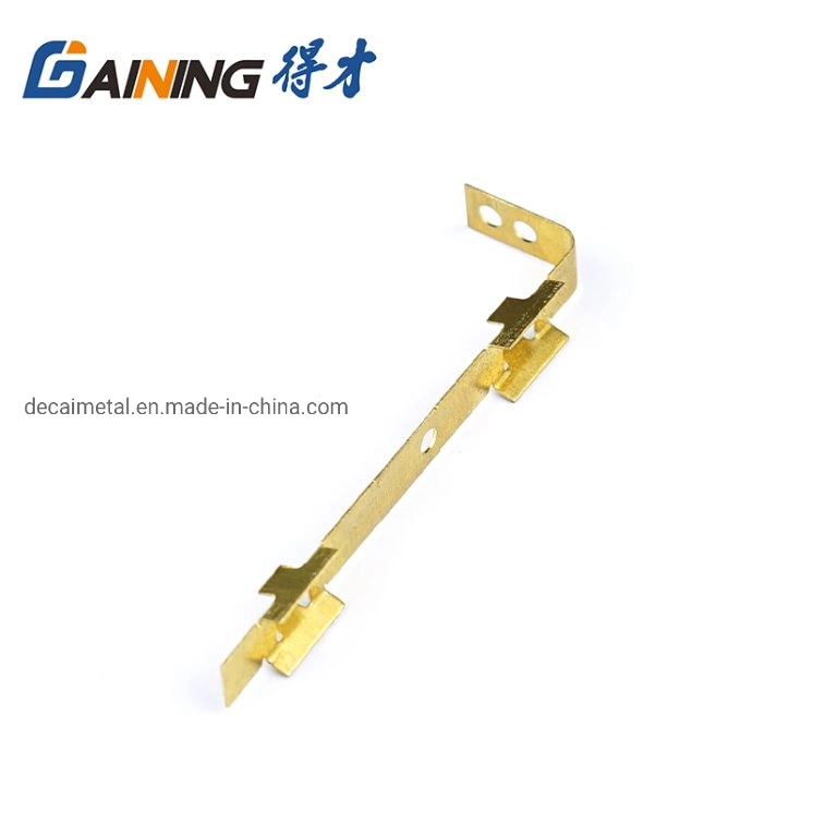 Professional Manufacture Stamping Parts Brass Battery Terminal Connector