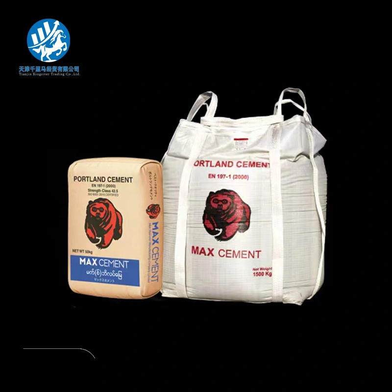 Multi-Layer 20kg Kraft Paper Bag for Packing Dry Mortar / Tile Adhesive Cement