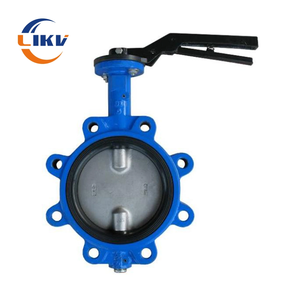 Strainless Steel Lug Support Wafer Butterfly Valve CE Approval