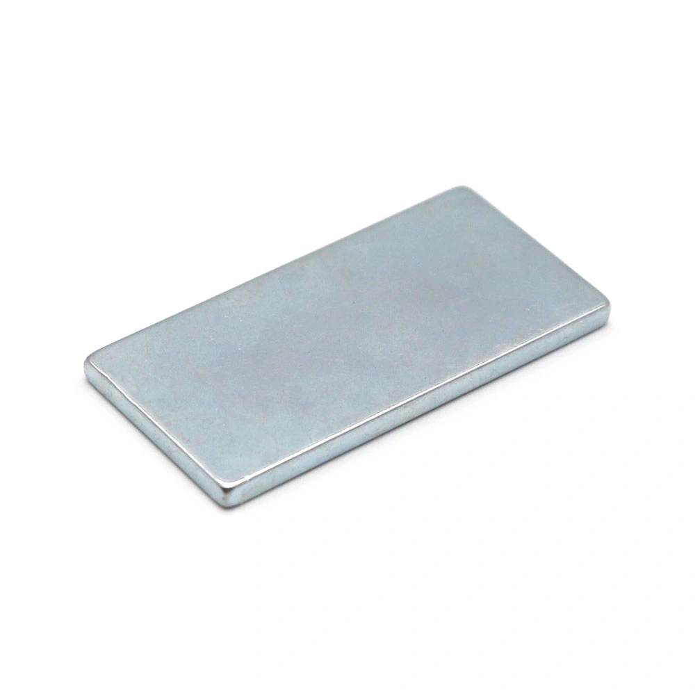 Silver Rectangular Block Magnet Super Powerful Permanent Rare Earth Neodymium Opens in a New Window or Tab