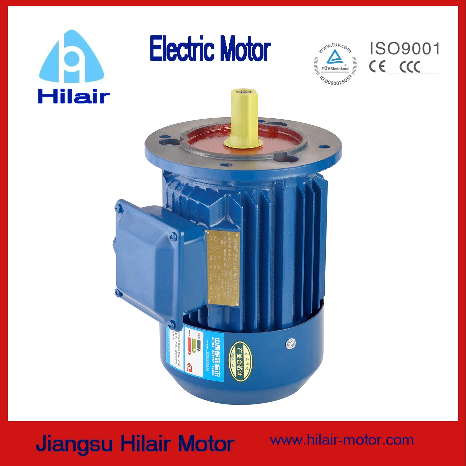 Ye3 Premium High Efficiency Three Phase Induction AC Electric Asynchronous Motor Manufacturer