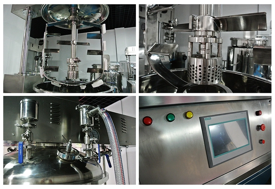 Vacuum Homogenizer Emulsifier Mixing Machine / Cosmetic Homogenizing Machine Cosmetic Mixing Machine