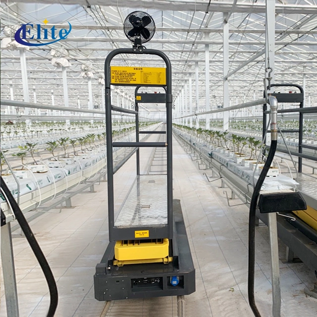 Greenhouse Electric Lifting Piperail Hydraulic Trolley