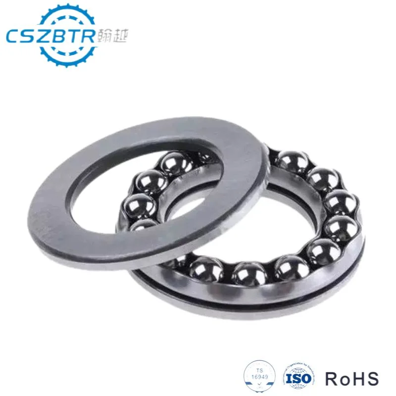 China Miniature Axial Ball Bearings 51203 Thrust Ball Bearing 51203 for Washing Machine 17*35*12 mm