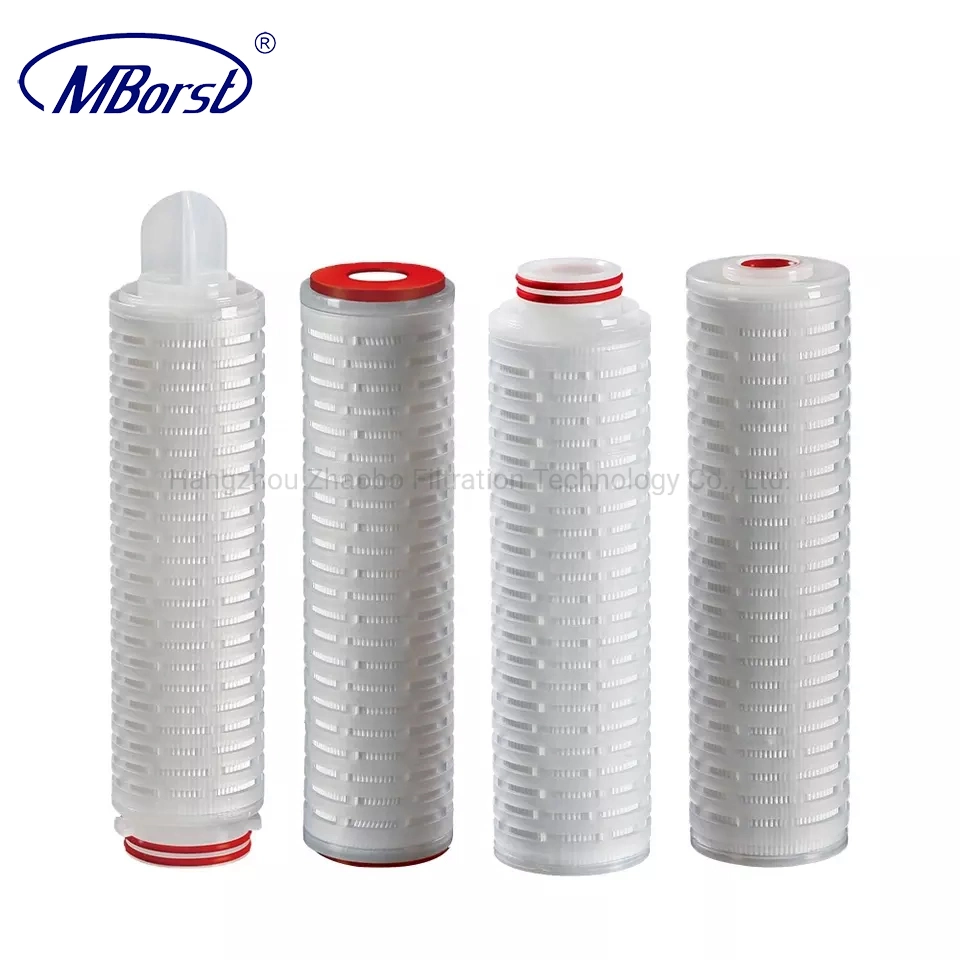 RoHS Certificated 1/10 Micron 10/20" PP Ultra-High Dirt Holding Capacity Filter Cartridge for PU Paint Fermentation Liquid Purification Water Filters Soe DOE