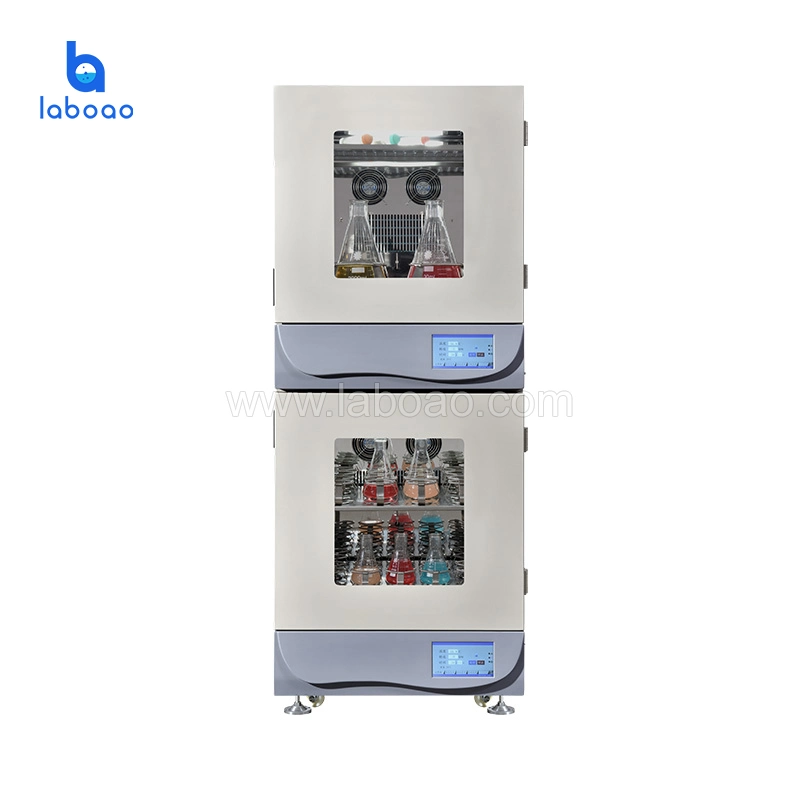 Vertical Superimposed Constant Temperature Shaker Incubator Machine