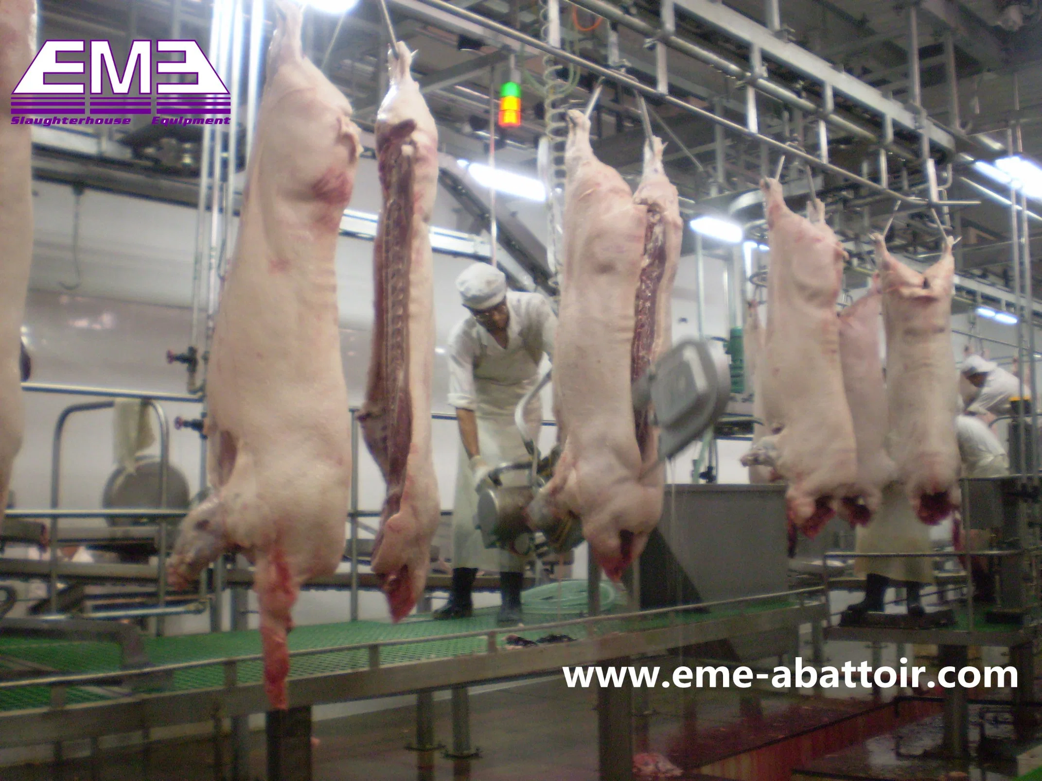 380V Pig Carcass Drying Machine Livestock Slaughtering Equipment with Automatic Blowing Control System of Photoelectric Sensor