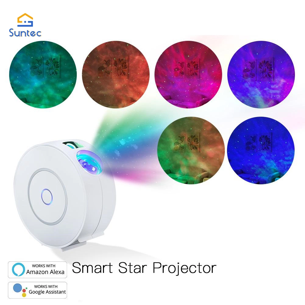 Smart Star Starry Sky Projektor LED Galaxy Night Light Moon Nebelmeer-Lampe