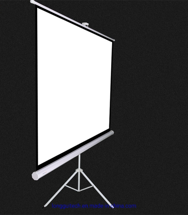 Projection de l'écran de projection HD écran de projection en plastique blanc