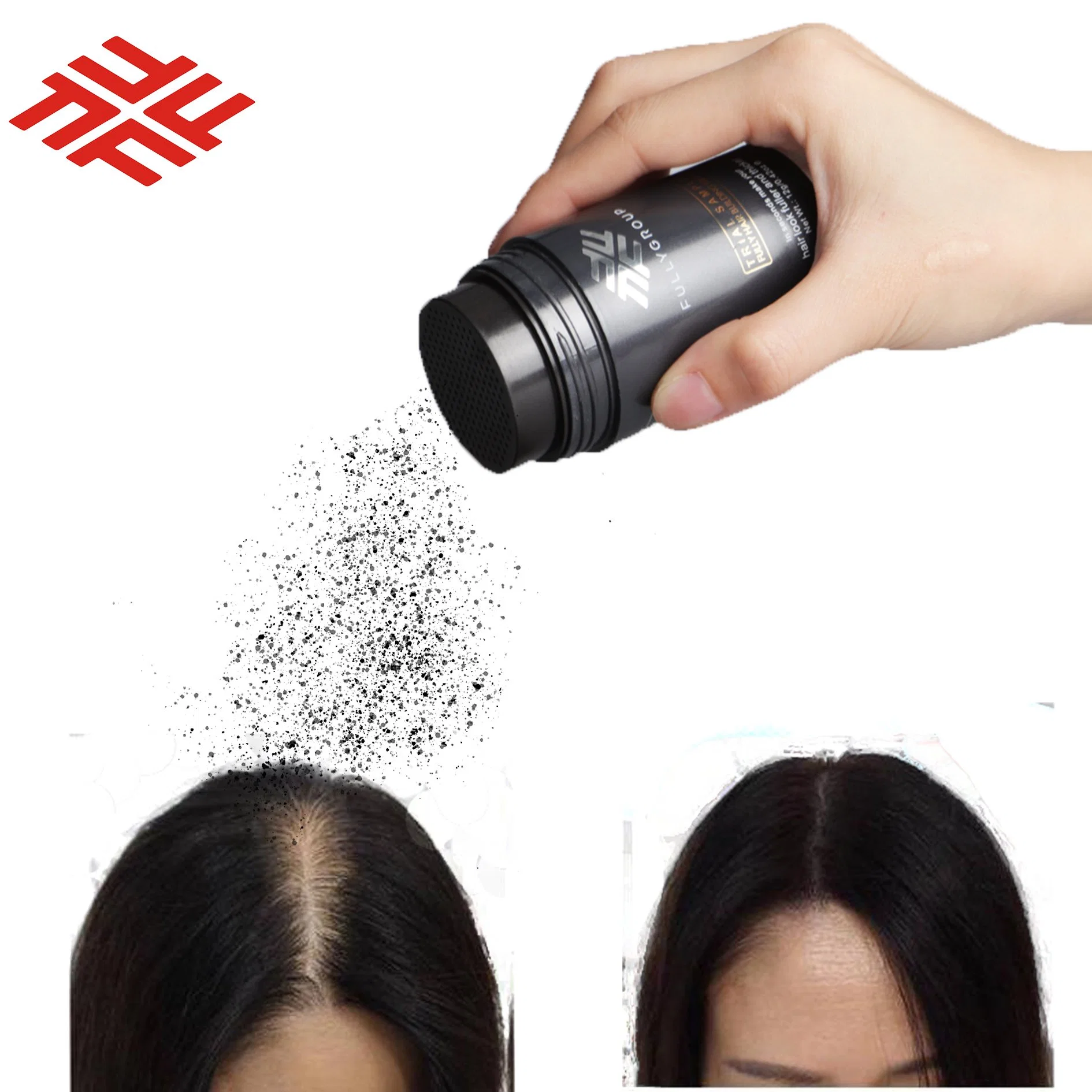 High-Quality Private Label Spray 18 Colors Natural Looking Hair Building Fiber