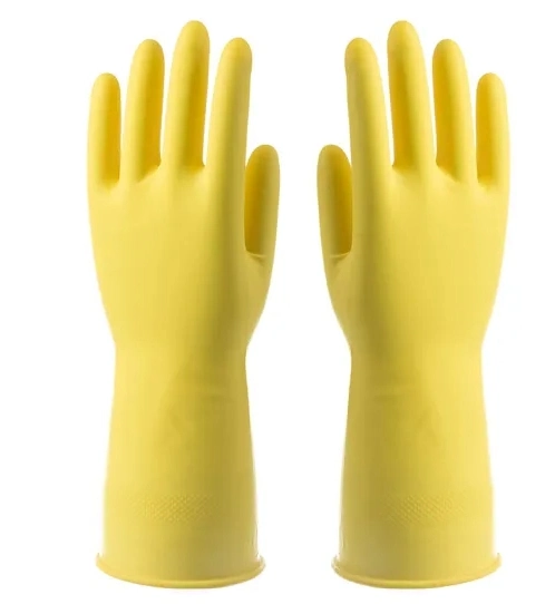 Dipped Flocklined Industrial Working Household Safety Latex Gloves