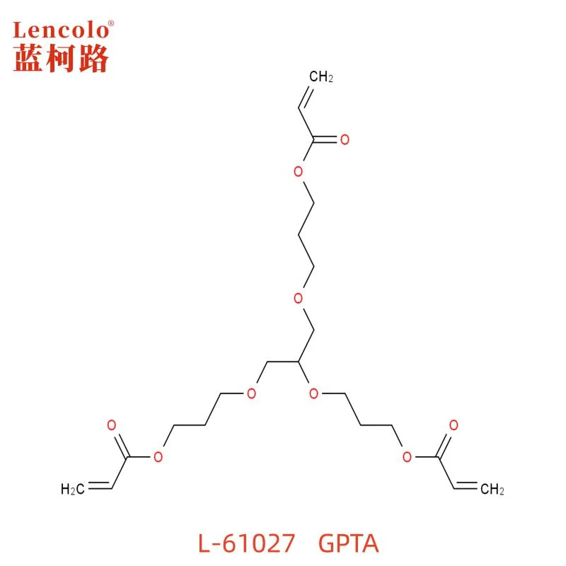 (GPTA) (propoxy) Triacrilato de glicerol CAS#52408-84-1, monómero de acrilato con buena resistencia química para recubrimientos UV, tintas UV y adhesivos UV