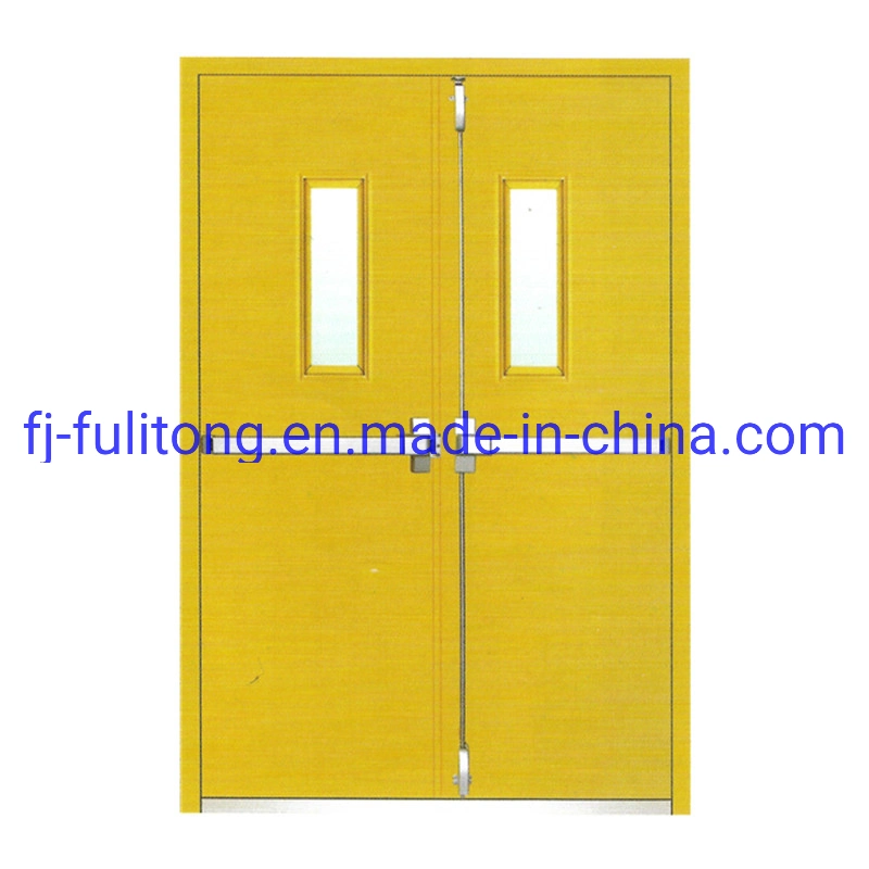 Internal Room Steel Sliding Wooden Patio Glass Shutter Door