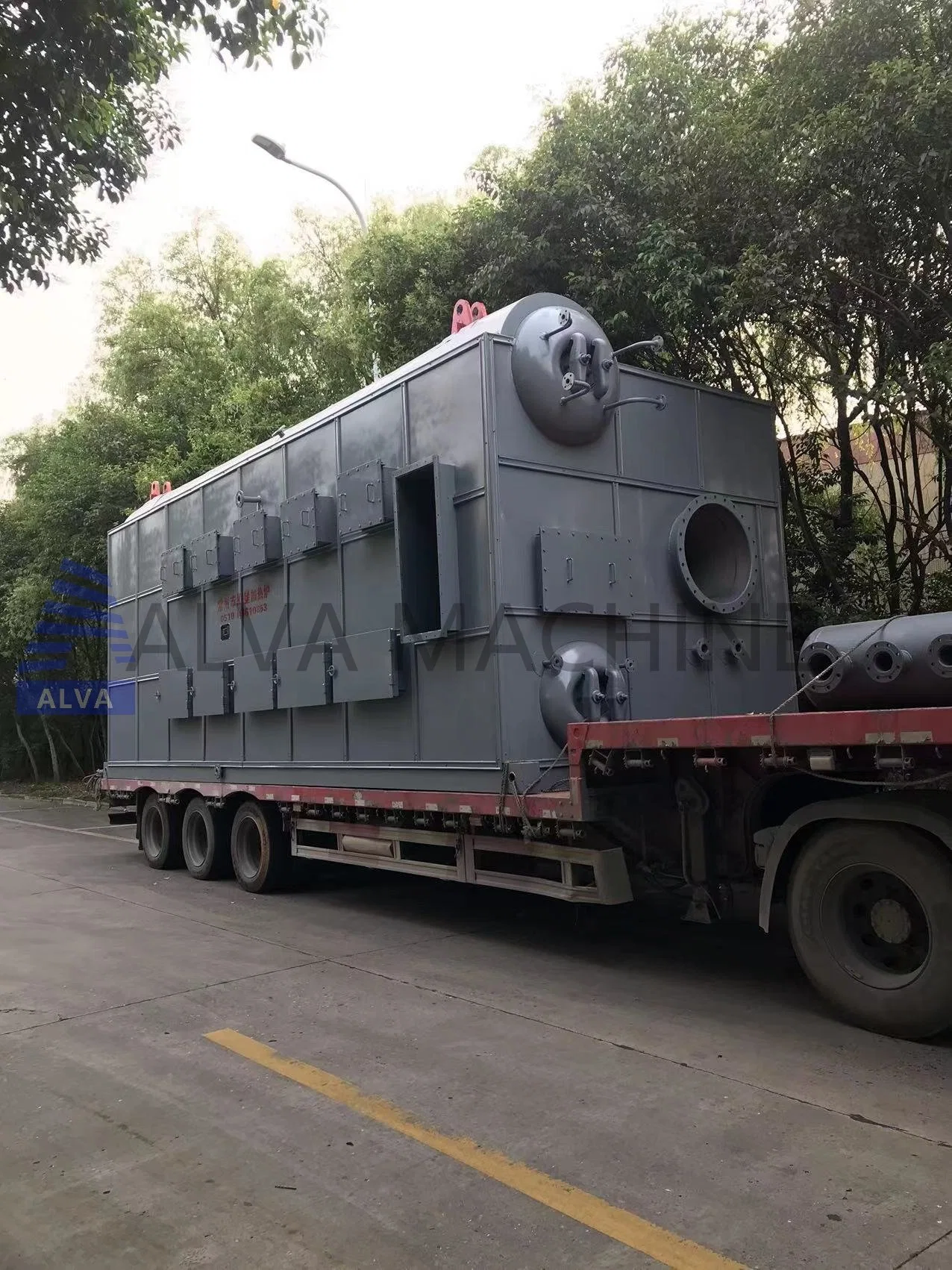 Chinese Alva Manufacturers Directly Supply Large-Scale Industrial Biomass Steam Boilers