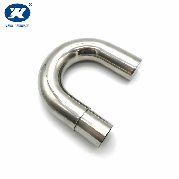 Stair Handrail Railing Connection Accessories Joint 180 Degree Curved Elbow Fitting Tube Connector