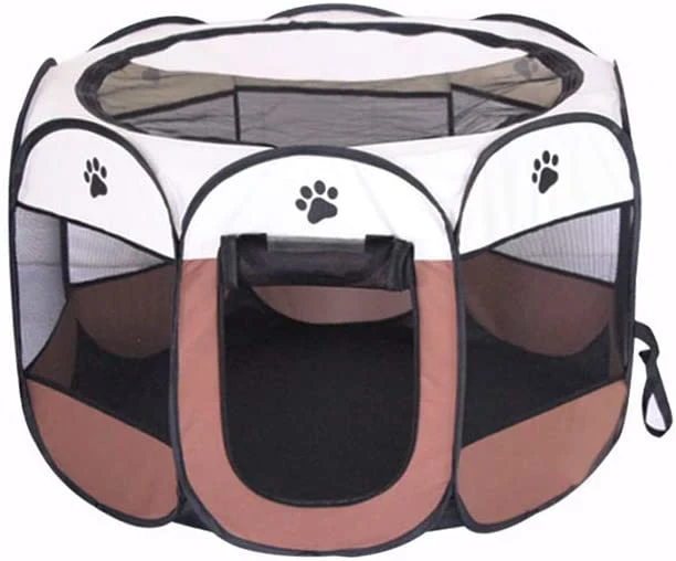 Портативный щенок собаки внутри помещения вне поездки Кемпинг использовать палатку