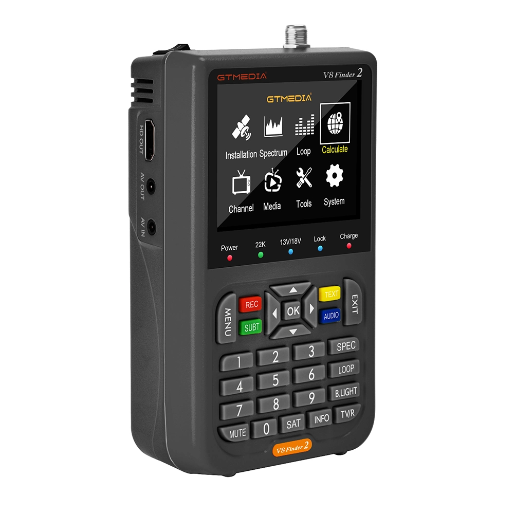 Gtmedia V8 Finder2 DVB S2X Digital Satellite Finder Meter