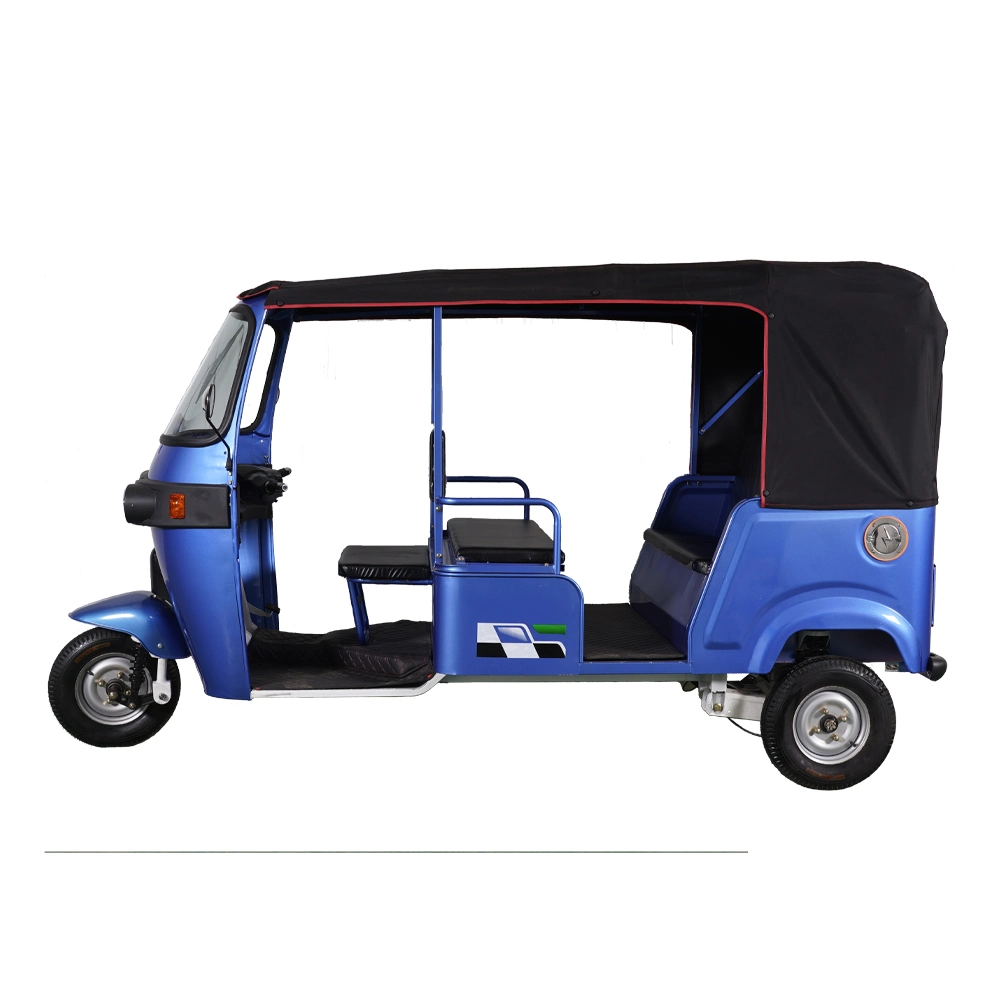 India Electric Three Wheel Scooter with Roof 6 Passenger E Rickshaw Electric Auto Rickshaw